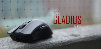 Asus ROG Gladius gaming mouse